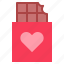 chocolate, gift, heart, love, valentine 