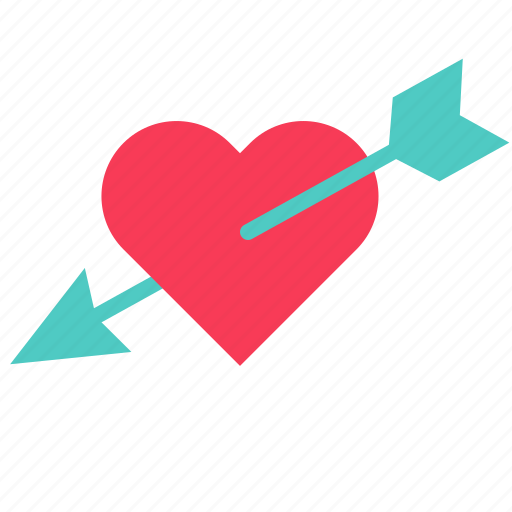 Arrow, cupid, heart, love, valentine icon - Download on Iconfinder
