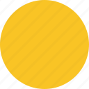 marker, object, pin, point, shape, yellow