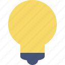 bulb, idea, light, tip