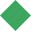 diamond, green, marker, object, pin, rhombus, shape 