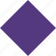 diamond, marker, object, pin, purple, rhombus, shape 