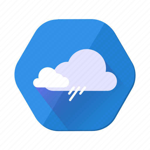 Cloudy, rain, shower, cloud, forecast, storm, weather icon - Download on Iconfinder