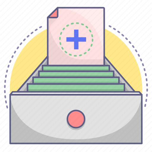 Medical, archive, clinic, document, information icon - Download on Iconfinder