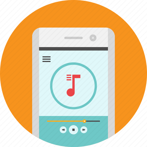 Android, app, mobile, mp3, music, player, song icon - Download on Iconfinder