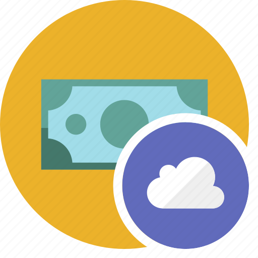 Cash, cloud, commerce, currency, dollar, money icon - Download on Iconfinder