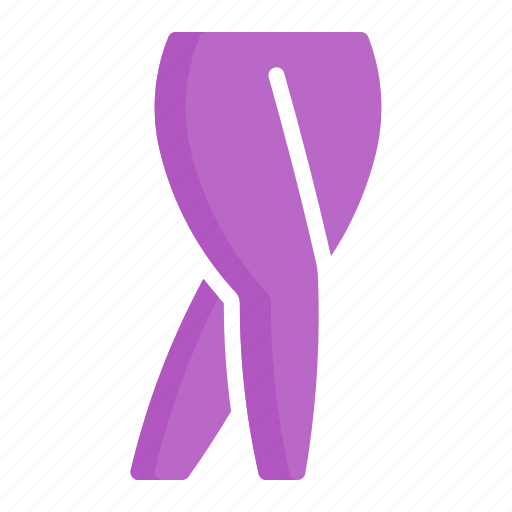 Female, gluteal, hip, knee, leg, limb icon - Download on Iconfinder