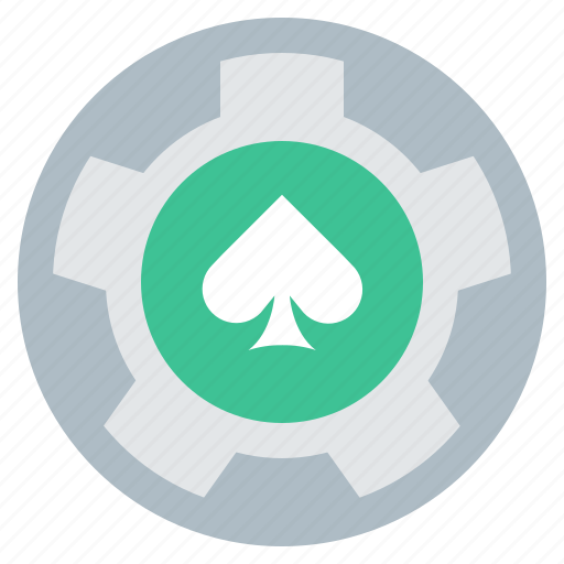 Gamble, bet, casino, chip, fortune, lucky, spade icon - Download on Iconfinder