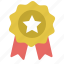 rating, award, certificate, high, star, winner 