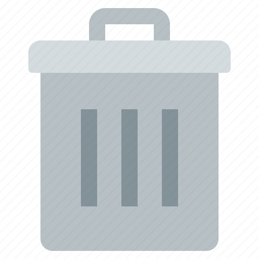 Trash, can, delete, recycle, remove, throw away icon - Download on Iconfinder