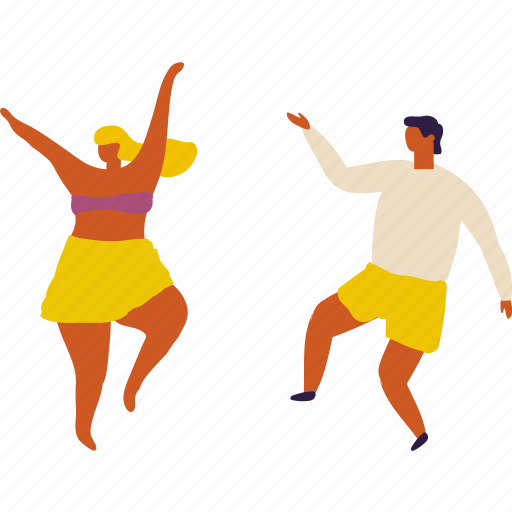 Couple, dancing, date, love, man, together, woman illustration - Download on Iconfinder