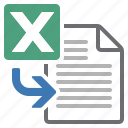 document, file, import, spreadsheet, excel, processing, word