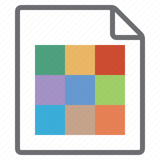 Color, colorize, change, document, processing, set, word icon - Download on Iconfinder