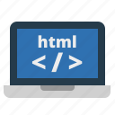 custom code, laptop, development, programming, web coding