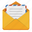 envelope, email, feed, letter, subscription 