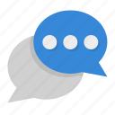message, chat bubble, dialogue, discussion 