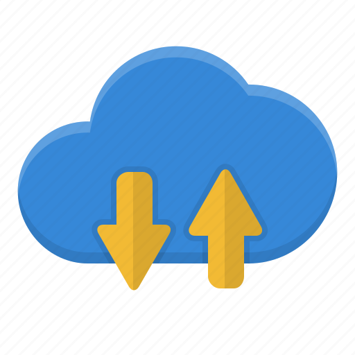 Download, upload, cloud computing, file sharing, storage icon - Download on Iconfinder