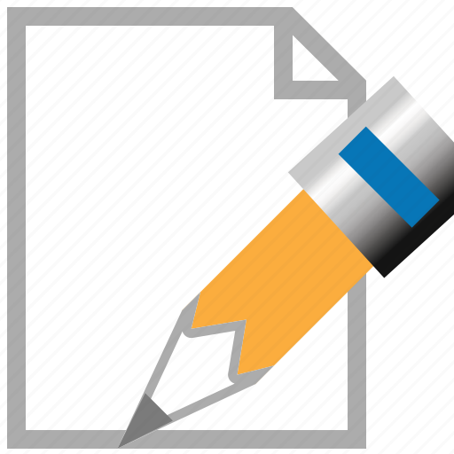 Change, document, edit page, modify, pen, pencil, sign icon - Download on Iconfinder