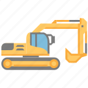 construction, equipment, excavator, industry, machine, machinery 