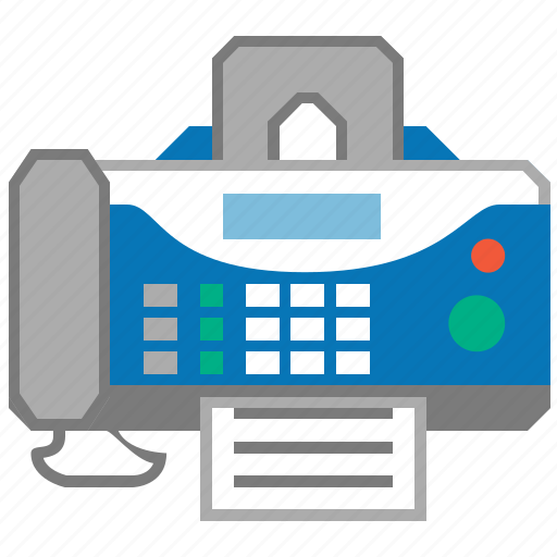 Device, equipment, fax machine, faxing, message, phone, telephone icon - Download on Iconfinder
