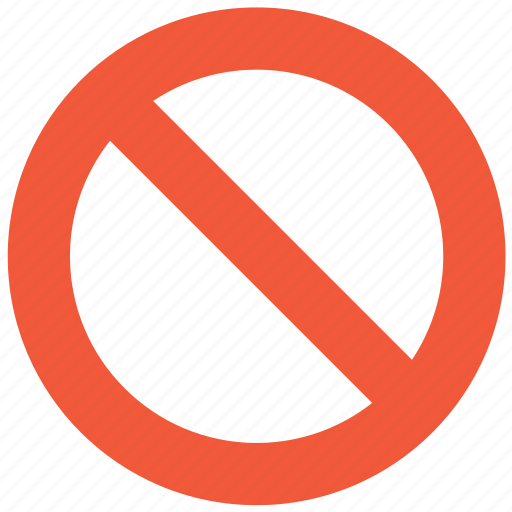 Ban, disabled, forbidden, no entry, prohibited, restrict, restricted icon - Download on Iconfinder