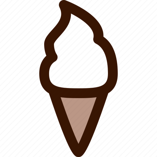 Cold, cone, cream, dessert, food, ice, popsicle icon - Download on Iconfinder