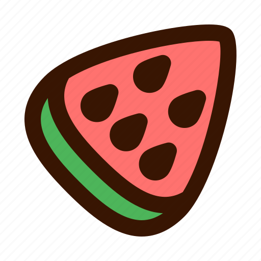 Food, fresh, fruit, summer, tropical, watermelon icon - Download on Iconfinder