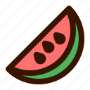 food, fresh, fruit, slice, summer, tropical, watermelon