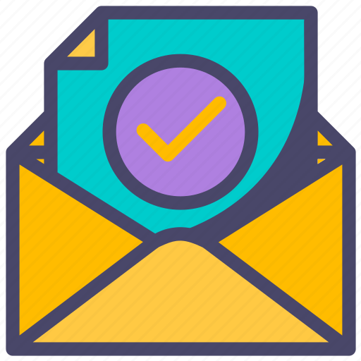 Accept, agree, email, message icon - Download on Iconfinder