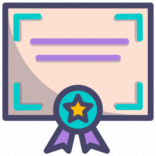 Badge, certification, diploma, medal, win icon - Download on Iconfinder