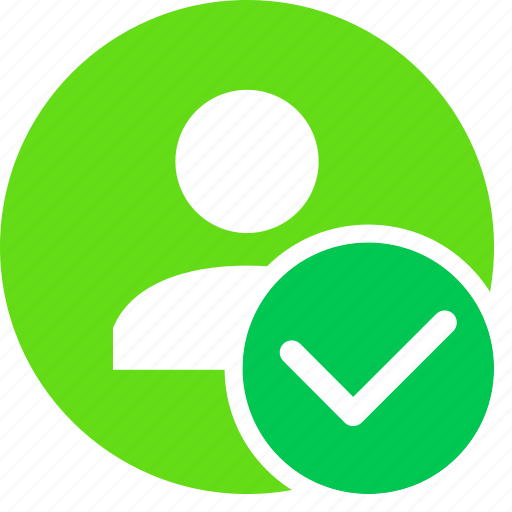 Check, human, people, person, user, verified, verify icon - Download on Iconfinder