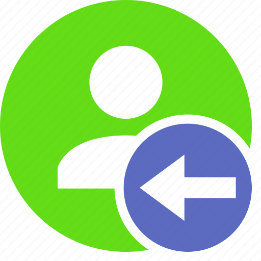 Back, direction, human, left, people, person, user icon - Download on Iconfinder