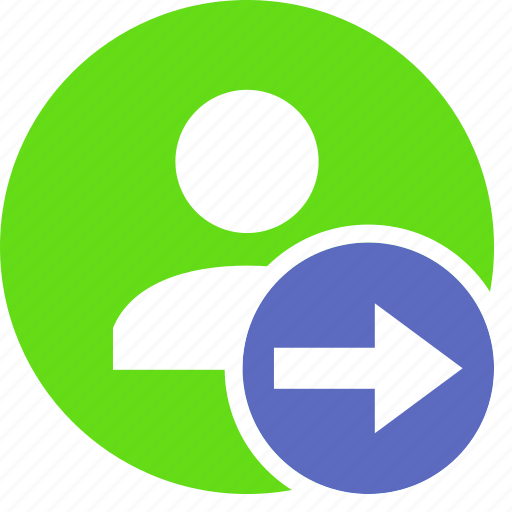 Direction, go, human, people, person, right, user icon - Download on Iconfinder