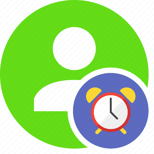 Alarm, history, human, people, person, time, user icon - Download on Iconfinder