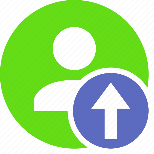 Human, people, person, up, upload, user icon - Download on Iconfinder