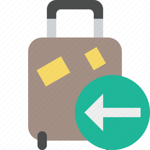 Bag, baggage, luggage, previous, suitcase, travel, vacation icon - Download on Iconfinder
