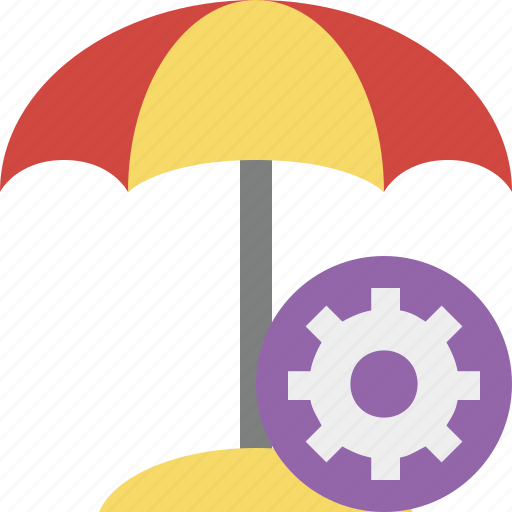 Beach, settings, summer, sun, travel, umbrella, vacation icon - Download on Iconfinder