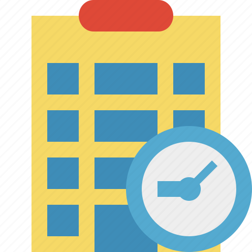 Building, city, clock, hotel, office, travel, vacation icon - Download on Iconfinder