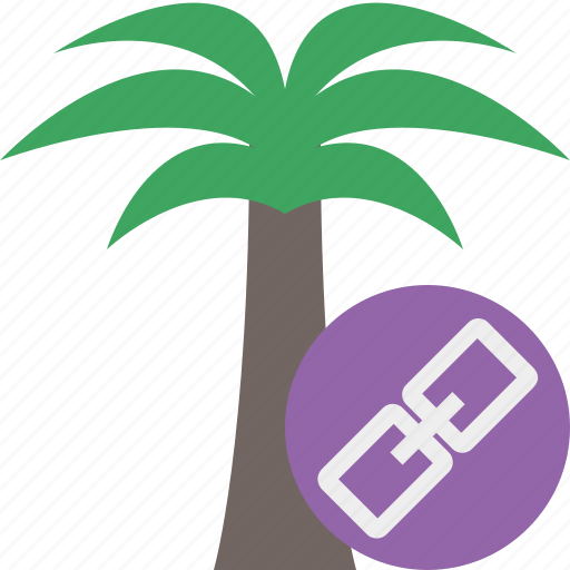 Link, palmtree, travel, tree, tropical, vacation icon - Download on Iconfinder