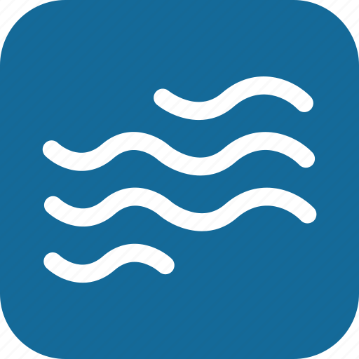 Day, heat, heatwave, movement, water, waves, weather icon - Download on Iconfinder