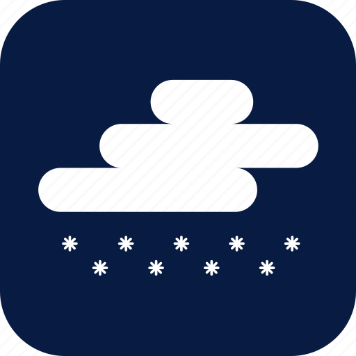 Light snow, night, snow, snowing, weather icon - Download on Iconfinder