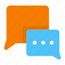 chat, conversassion, element, web