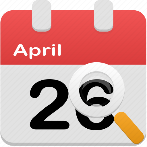 Calendar, event, search, find, date, day, schedule icon - Download on Iconfinder