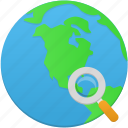 globe, search, find, earth, world, global, view