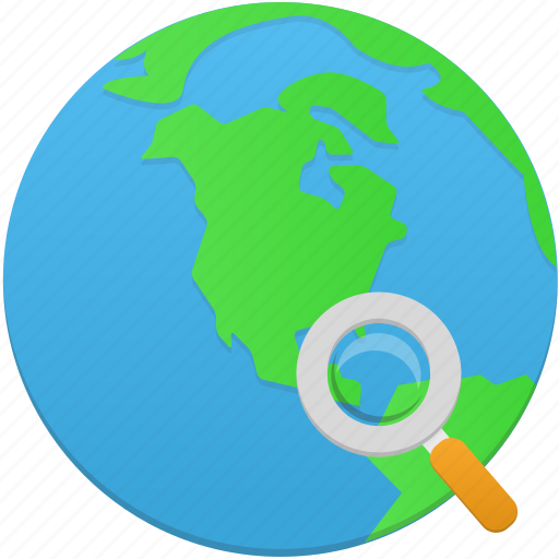 Globe, search, find, earth, world, global, view icon - Download on Iconfinder