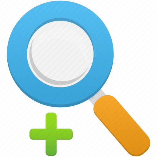 In, search, zoom, find, magnifier, magnifying glass, view icon - Download on Iconfinder