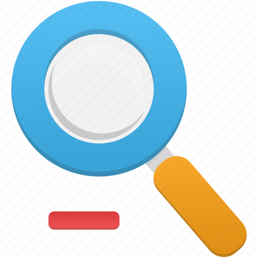 Out, search, zoom, view, magnifying glass, find, magnifier icon - Download on Iconfinder