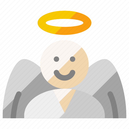 Angel, saint, seraph, good, faith, wings, halloween icon - Download on Iconfinder