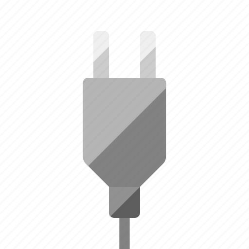 Plug, electrical, electric, power, cord, connector, male icon - Download on Iconfinder