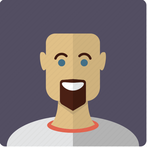 Avatar, bald, beard, face, male, man icon - Download on Iconfinder